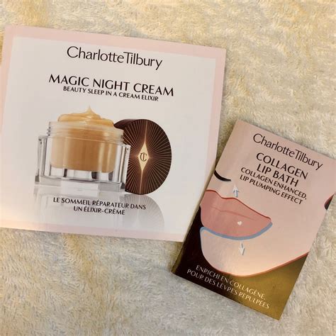 Charlotte Tilbury Magic Night Cream Collagen Lip Bath 美容化妝品 健康及美容