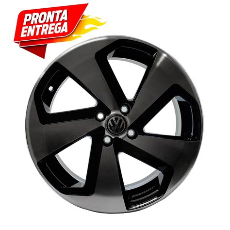 Jogo 4 Rodas Aro 17X7 Vw Golf Gti Vc 5x100 Bd Zk 650 Submarino