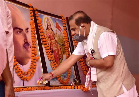 Assam Recalls Dr Syama Prasad Mookerjee Cm Sarma Pays Floral Tribute