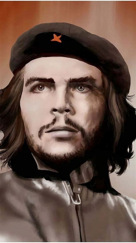 Download Iconic Che Guevara Portrait Wallpaper