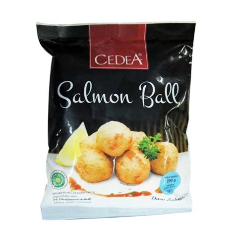 Jual Cedea Bakso Baso Salmon Ball 200 Gr Shopee Indonesia