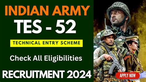 Army Tes Recruitment Notification Out Apply Online Eligibility