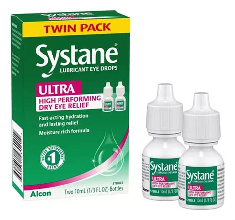 Systane Ultra Gotas Lubricantes Para Ojo Seco Pack Ml Env O Gratis