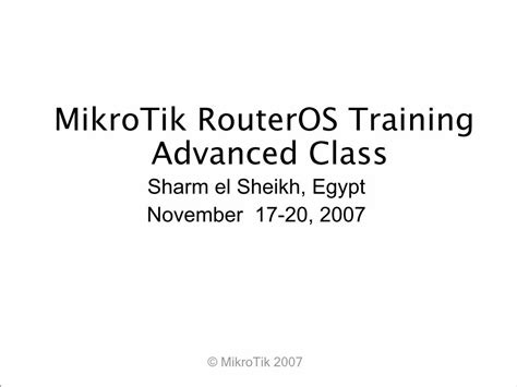 Pdf Mikrotik Router Advance Setup Guide Dokumen Tips