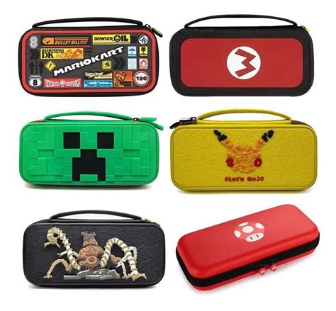 Estuche Funda Nintendo Switch Deluxe Travel Case Diseños Envío gratis