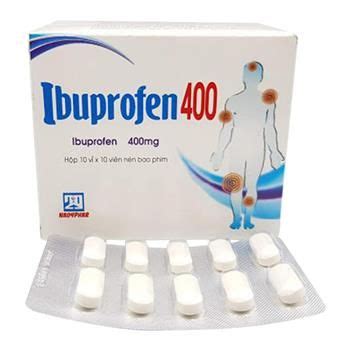 Ibuprofen 400mg Nadyphar H 100v SHOPTHUOC