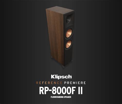 Klipsch Reference Premiere Rp 8000fii Ebony Capitalsoundca