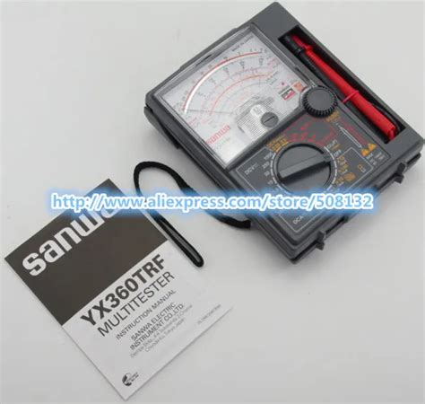 Sanwa Yx 361tr Analog Multimeter Multi Range Multimeter On Off Check Battery Check Pointer Multi