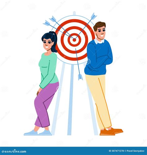 Research Target Audience Customer Vector Stock Vector - Illustration of