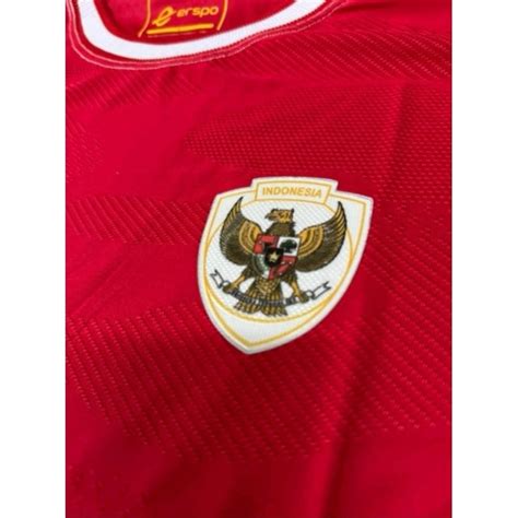 Jual JERSEY BOLA TIMNAS INDONESIA HOME AWAY ERSPO 2024 2025 GRADE