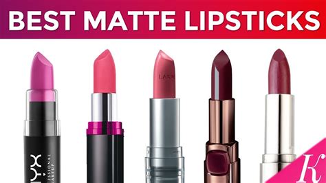 10 Best Matte Lipsticks In India With Price Youtube