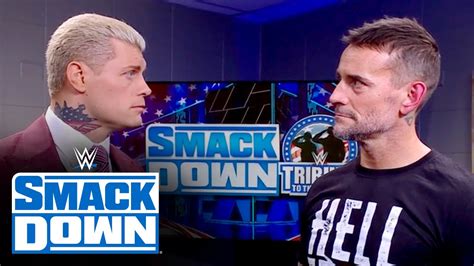 Cody Rhodes Welcomes Cm Punk Back To Wwe Smackdown Highlights Dec 8