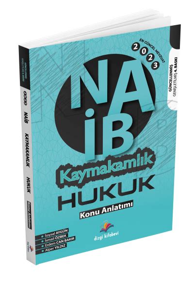 Na B Kaymakaml K Hukuk Konu Anlat M Kitab Dizgi Kitap