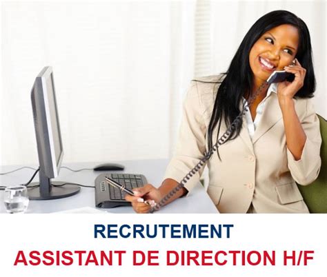 UMO RECRUTE ASSISTANT DE DIRECTION H F Y A Bara Offres D Emplois Et