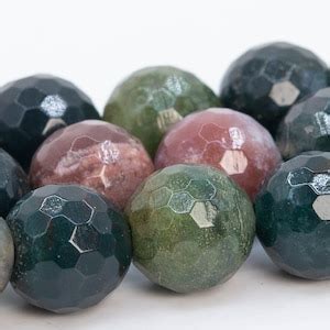 Indian Agate Beads Grade Aaa Genuine Natural Gemstone Micro Faceted