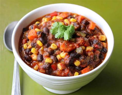 Vegetable and Black Bean Chili | How To Feed A Loon