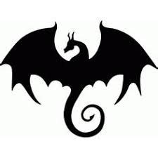 Dragon stencil - Fantasy Photo (41256587) - Fanpop