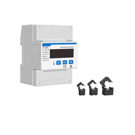 Three Phase Smart Energy Meter DTSU666 With CT Battery Energy Storage