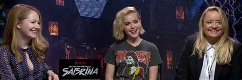 Chilling Adventures of Sabrina Cast Interview