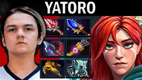 Windranger Gameplay Yatoro With Kills Dota Youtube