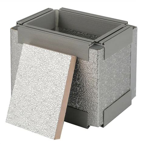 HAVC Duct Board Double Sided Aluminum Foil WT Insulation