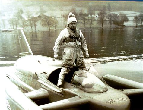 donald campbells iconic bluebird hydroplane  broken