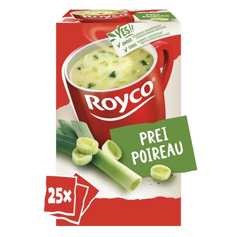 Royco Soupe Instantan Classic Poireaux Sachets Interdrinks