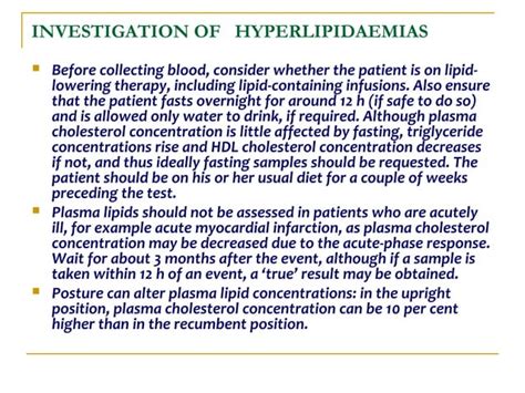 Disorders Of Lipid Metabolism Ppt Ppt