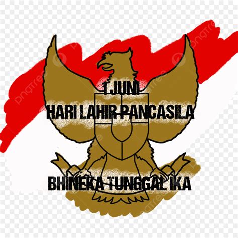 Day 1 Clipart Vector Pancasila Day Png Clipart 1 Juni Pancasila Garuda Pancasila Lahir