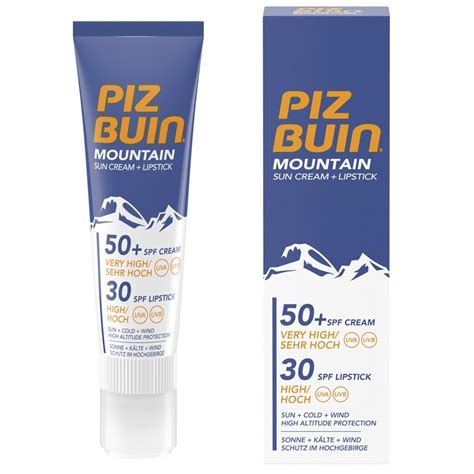 Piz Buin Combi Stick Mountain Cream Spf Sun Protection For A