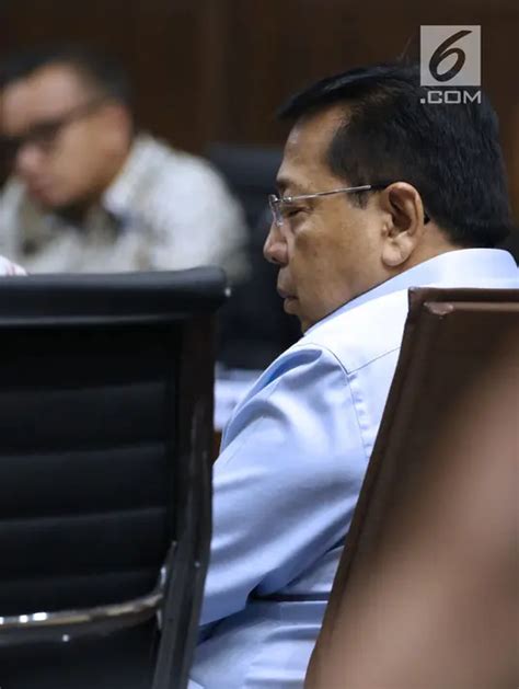 Foto Setya Novanto Bersaksi Di Sidang Irvanto Hendra Pambudi Dan Made