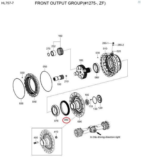 Zgaq Oil Seal For Hyundai Hl Pncparts