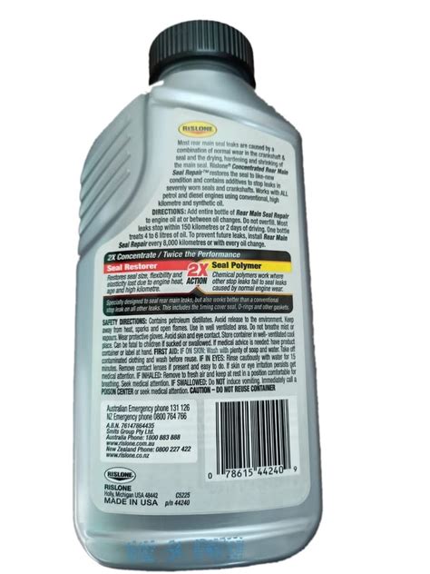 W Rislone Rear Main Seal Repair Bottle Of Ml At Best Price In