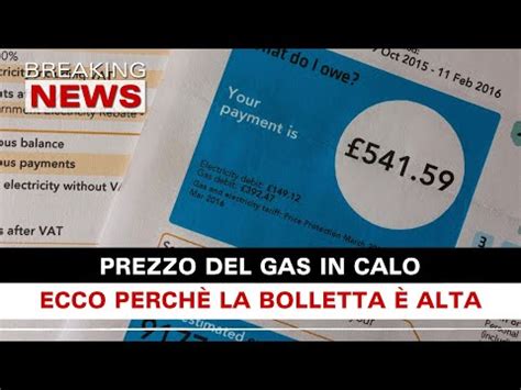 Prezzo Del Gas In Calo Perché La Bolletta E Alta Riviera Comunicazione