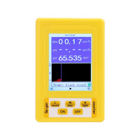 Br C In Handheld Digital Display Electromagnetic Radiation Nuclear