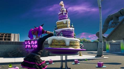 Fortnite Birthday Quests Where To Dance In Front Of Cakes And Earn A Free Reward