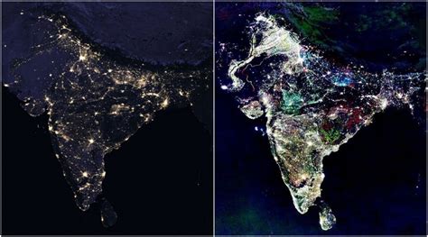 Viral News | Fake 'New' NASA Satellite Pics of India During 'Diwali' Go Viral Post #9PM9Minutes ...