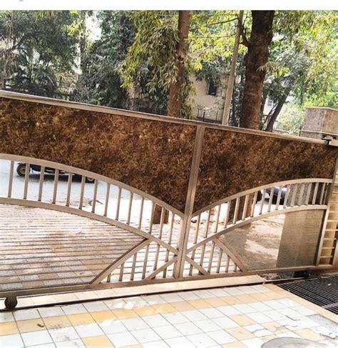 Black Mild Steel Collapsible Gates At Rs Sq Ft In Mumbai Id