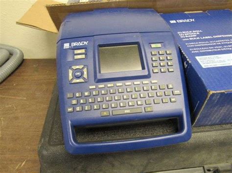 BRADY MODEL BMP71 LABEL MAKER & DISPENSOR W/ PRODUCT - McPherson ...