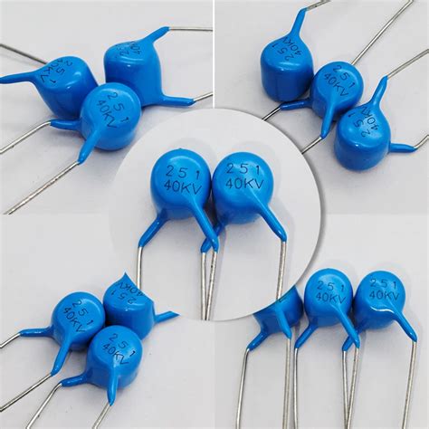 Kv Pf High Voltage Ceramic Capacitor For Detection Equipment