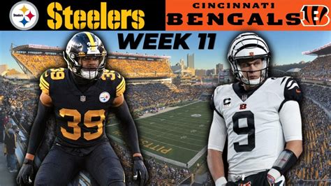 Steelers Vs Bengals Week 11 Preview Youtube