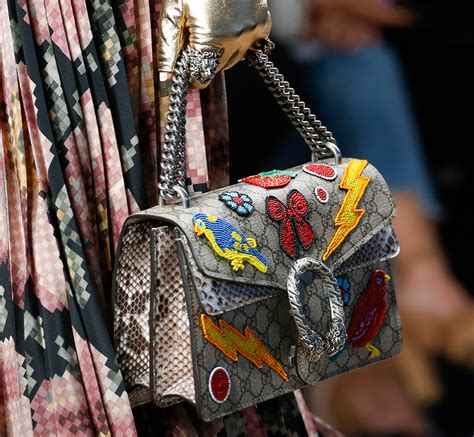 Gucci Gets Detailed for Its Spring 2016 Runway Bags - PurseBlog