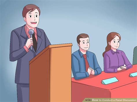 How To Conduct A Panel Discussion With Pictures Wikihow