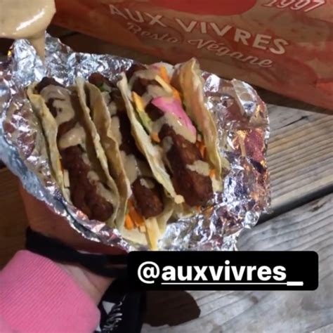 Aux Vivres Westmount Westmount Canada Tempeh Tacos Review Abillion