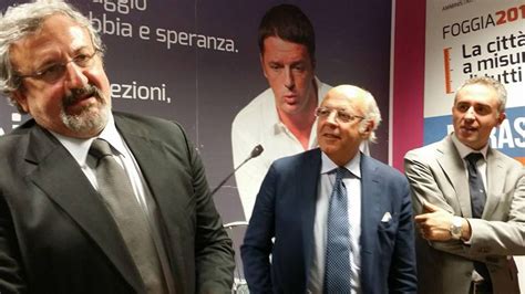 Ballottaggio Foggia Foto Accordo Marasco Di Gioia Ed Emiliano