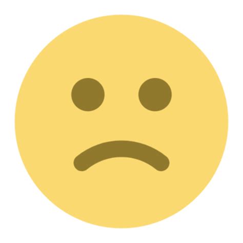 Emoji Svg Frowny Face Online Icon Face Icon Sad Faces Png Icons