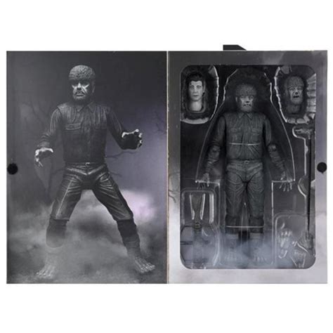 Universal Monsters Ultimate Wolf Man Black And White Version Action