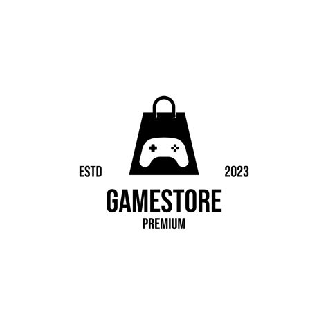 Vector game store logo design illustration idea 21398006 Vector Art at ...