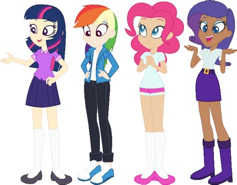 Equestria Superhero Girls Civilain Clothes By Sturk Fontaine On