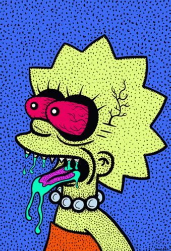 Trippy Lisa Trippy Lisa Scary Discover Share GIFs